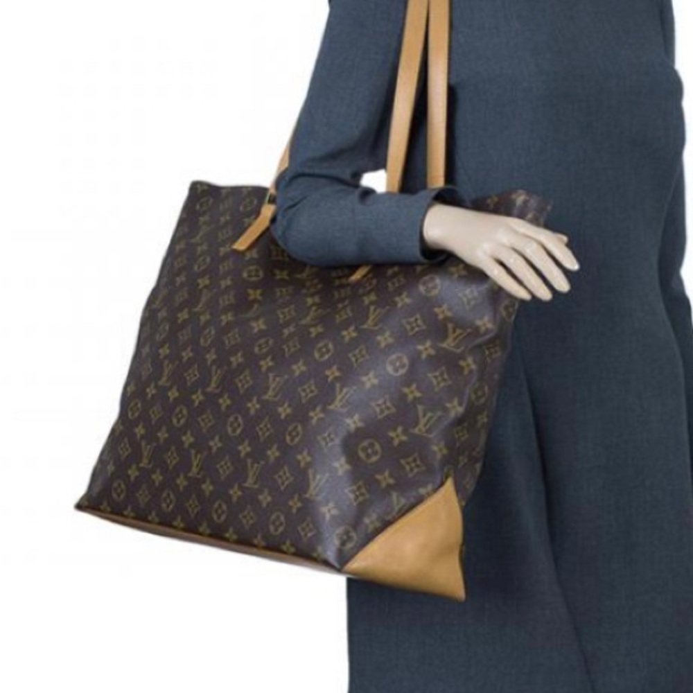 Louis Vuitton Cabas Alto Tote XL Monogram Vintage HANDLE NEEDS REPAIR